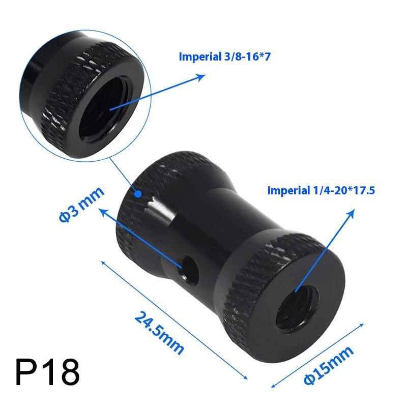 Thread Reinforce Camera Conversion Screw Adapter For Camera Tripod Ballhead Projector Bracket - 1/4 To 3/8 M4 M5 M6 M8 M10