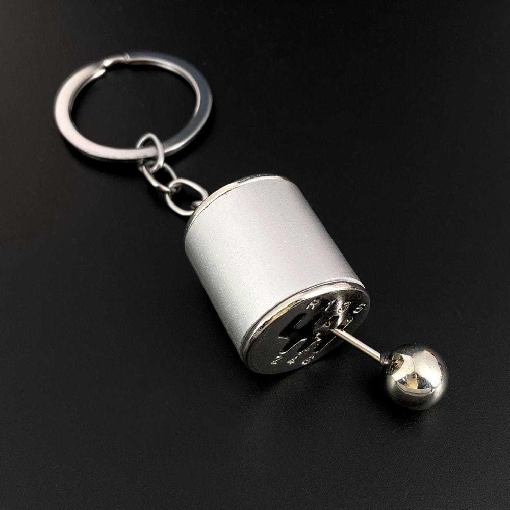 2Pcs Creative Manual Gear Fingertip Decompression Keyring Push Toy Decompression Gear Keychain Versatile High Value Pendant