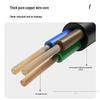 Biaz 10A 5-Hole 3-Core Plug Power Strip, 5M Extension Cord (DY30)