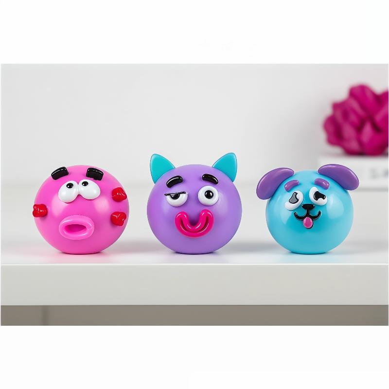 1Pcs Dog Face Smushers Squishy Toys Slow Rising for Stress Relief and Anxiety Reduction