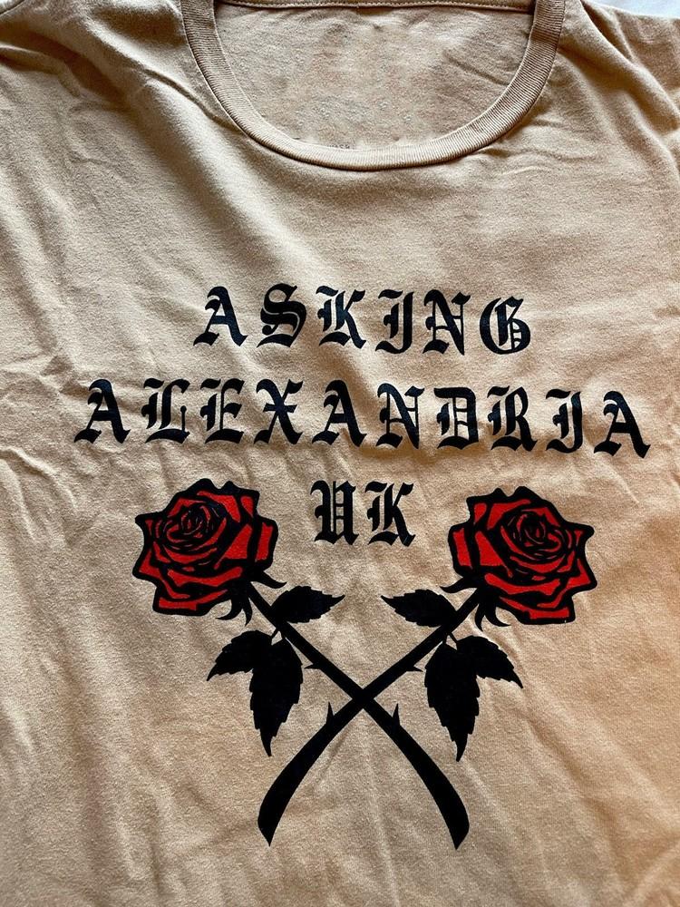 Asking Alexandria Band Sand COlor Shirt Unisex Concert S5XL TR518 Unisex T-Shirt S