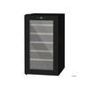 Piwniczka na wino - HOMCOM - 24 butelki - Regulowana temperatura 5-20°C - Oświetlenie LED - Czarny