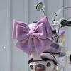 Luna Sunny Day Cute Two-Tone Electric Vehicle Bow & Sticker Accessories