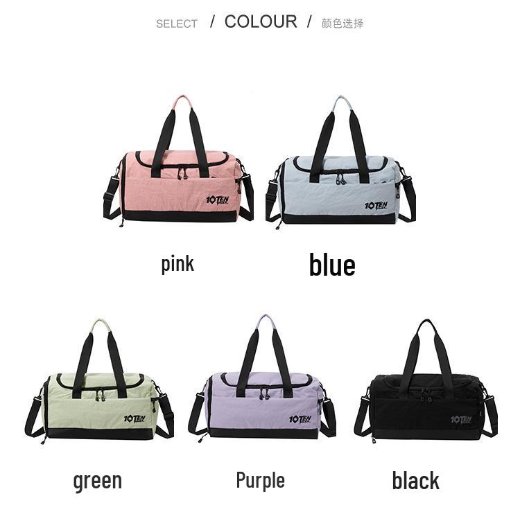 Cestovní a sportovní taška ve stylu korejském stylu s velkou kapacitou - Všestranná crossbody taška pro obchodní nebo neformální použití