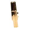 Tenor Saxophone Mouthpiece Brass Bb Sax Mouthpiece with Cap for Sax Professionals and Beginners 5#