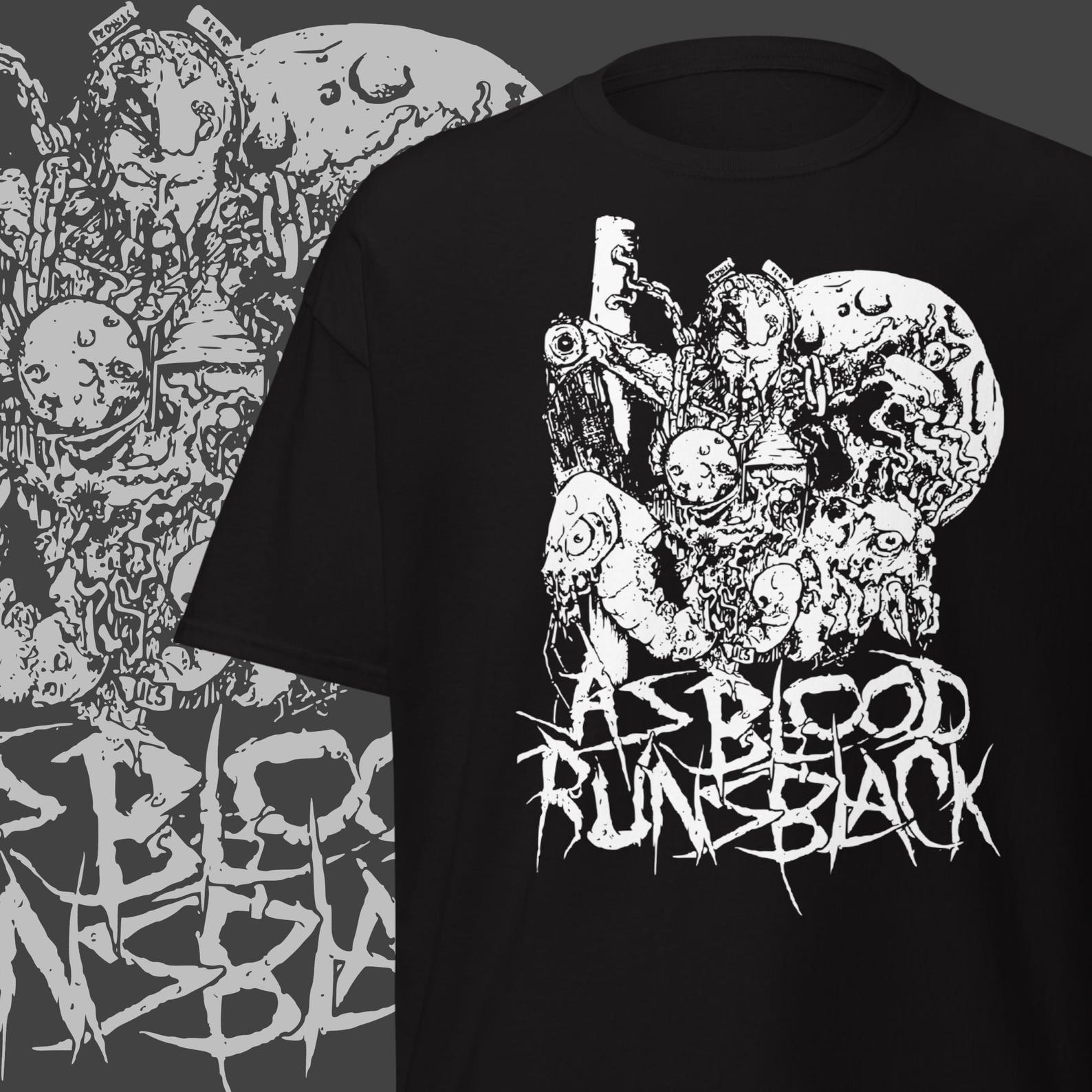 As Blood Runs Black T-shirt Deathcore Clothing 3XL