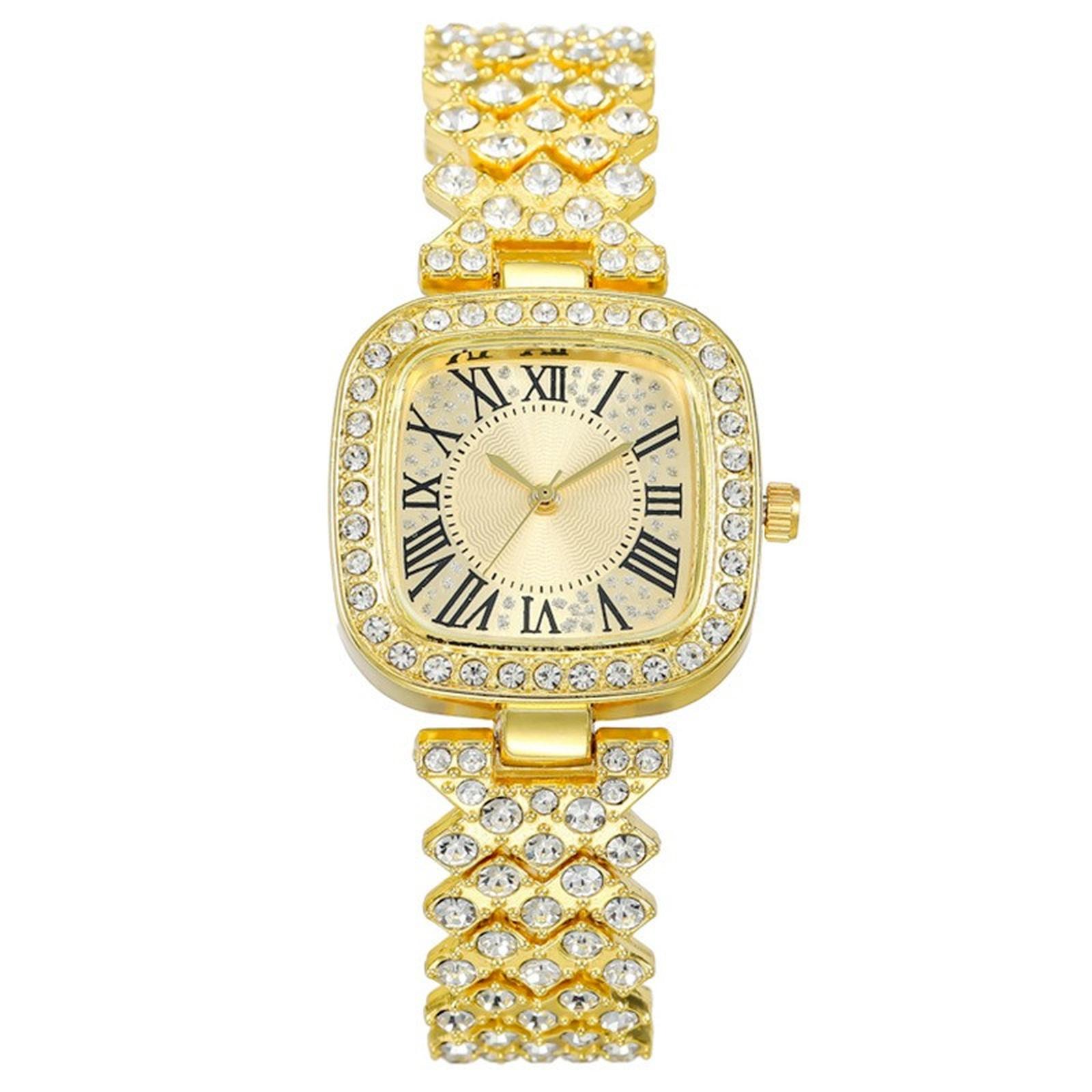 

Women Fashion Leather Watch One Size золотой