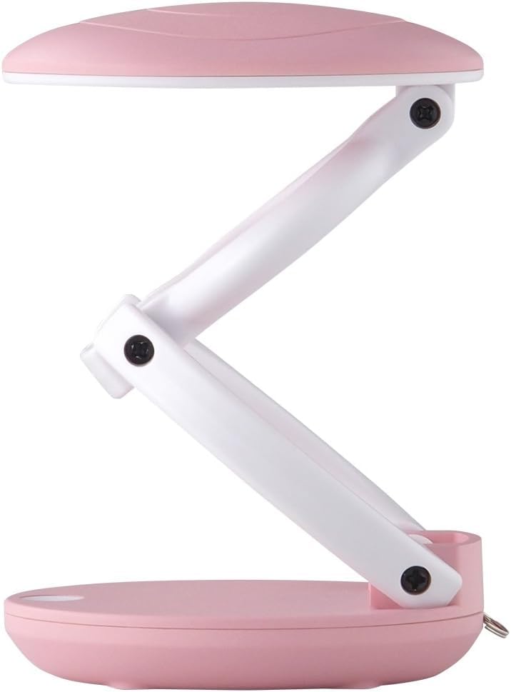 3R 3R System Portable Stand Magnifier Multi Loupe with LED Lens Magnification Approximately 3x Foldable with Strap Pink [viacurio] 3R-LIGHT-04PK