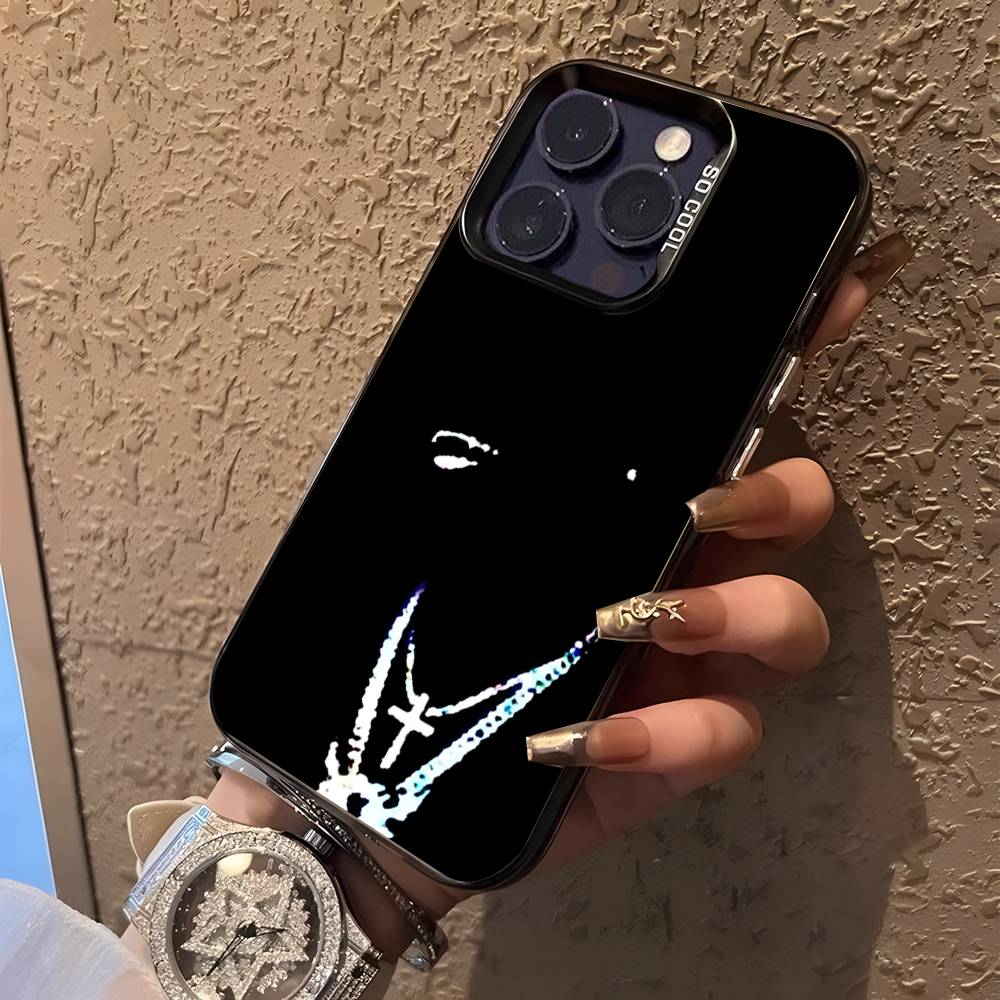 I AM MUSIC P-Playboi Carti Phone Case For iPhone 16,15,14,13,12,11,Pro,XS,Max,Plus,Mini,SE Black Candy Matte Shockproof Cover