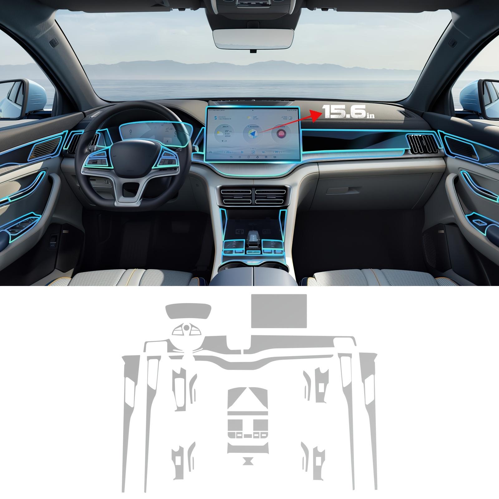 For BYD Seal U Sealion 6 Song Plus DMI EV -2024 Car Center Console Navigation Screen trument TPU Protective Film Interior left-hand drive