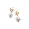 [Tory Burch] Fw24 Women's Kira Pearl Drop Earrings 65156 709 113461