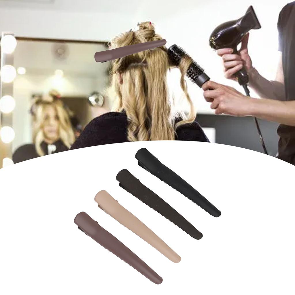 40 Stück Haarspangen Styling Entenschnabelklemmen für Zuhause Make-up-Anwendung und Salon Haarschnitt