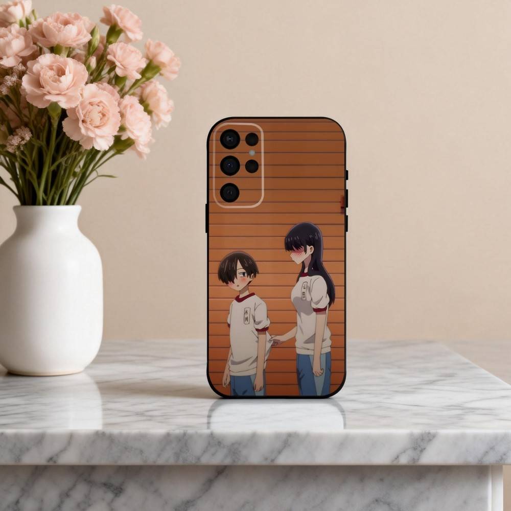 Manga The D-Dangers In My H-Heart Phone Case For Samsung S25,24,23,22,30,21,10,9,Ultra,Plus,Lite,FE,4,5 G Soft Black Case