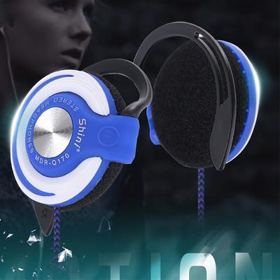 3.5mm Kablolu Kulaklıklar HIFI Ağır Bas Kulak Üstü Ayarlanabilir Kulak Kancalı Kulaklıklar Müzik Kulaklığı Telefon Dizüstü Bilgisayar Mp3 MP4 için