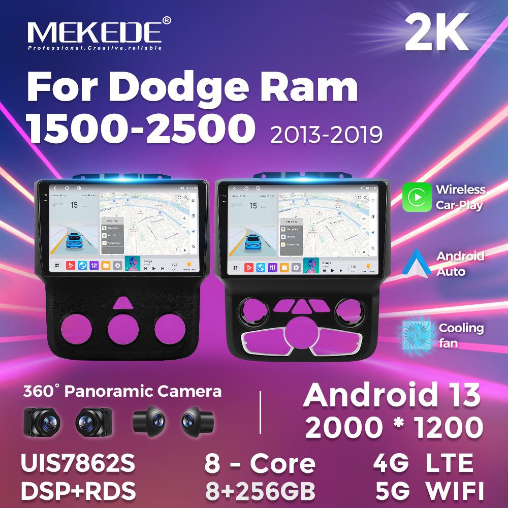 Dodge Ram 2013-2018 Android Navigation System for 1500/2500/3500 Models