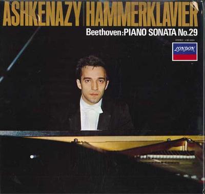 LP Record VLADIMIR ASHKENAZY - Beethoven Piano Piece No. 29 Hammer L18C5024 LONDON 1967 Japan Obi Classical Used