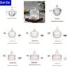 Qianxing Crystal Glass Crown Design Candy & Dried Fruit Jar