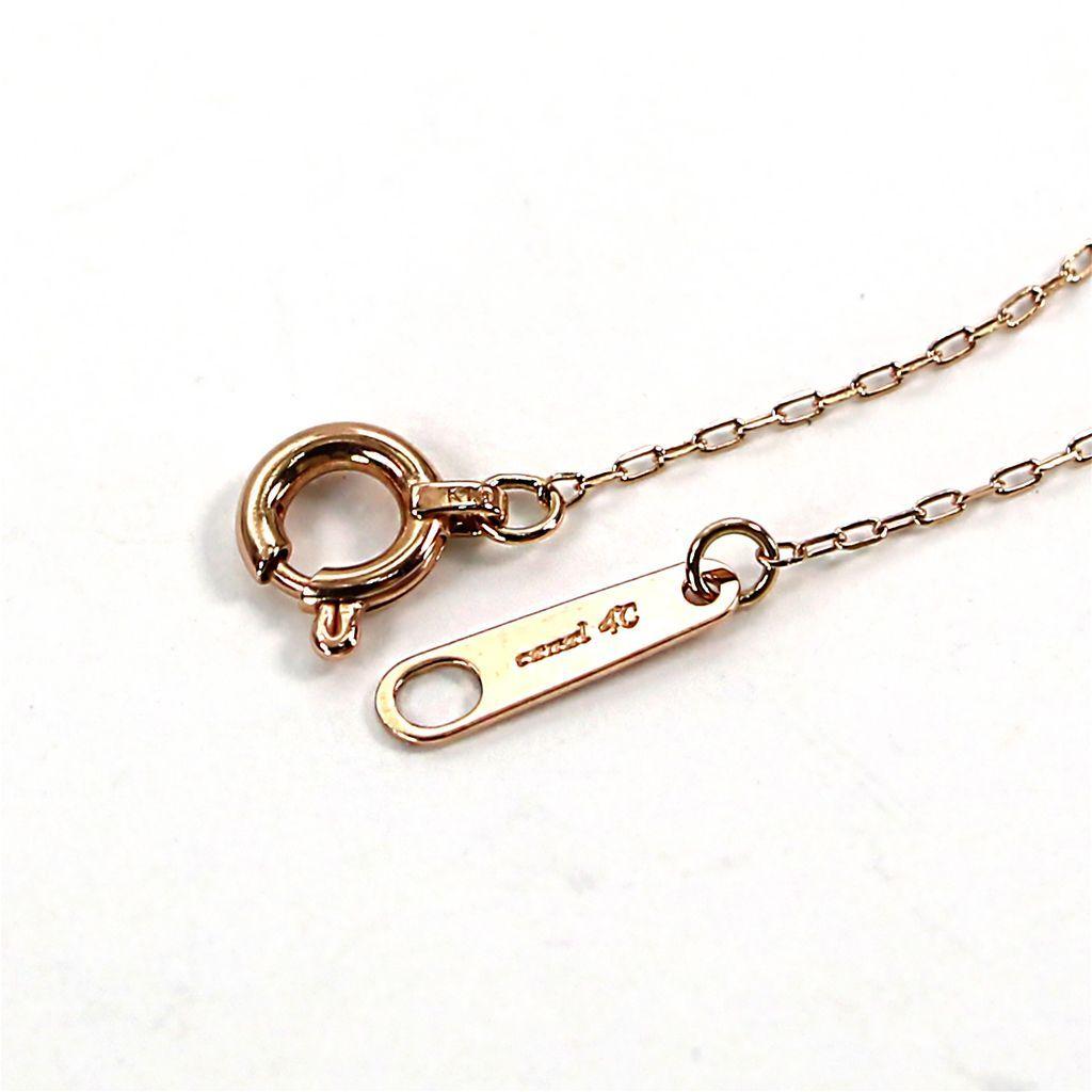Used Necklace Canal 4/Canal Yondo Sea K10 Diamond 40.5cm 01042600401f