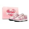 Dunk Leather Low Top Skateboard Shoes Unisex Pink HM9617-001(Team1403-)