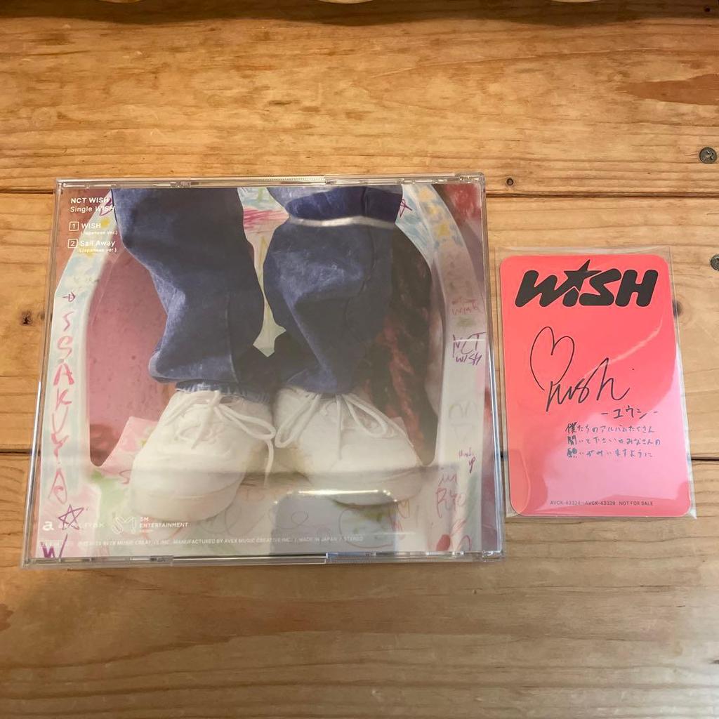 [USED] NCTWISH JapanSINGLE WISH First Press Limited Edition Yuushi