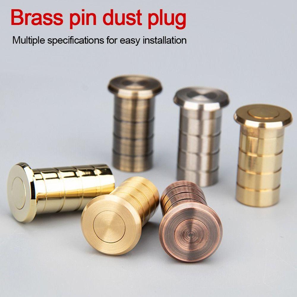 

Brass Copper Latch Cover Sand-proof Door Latch Protection Device Home Hardware Silver