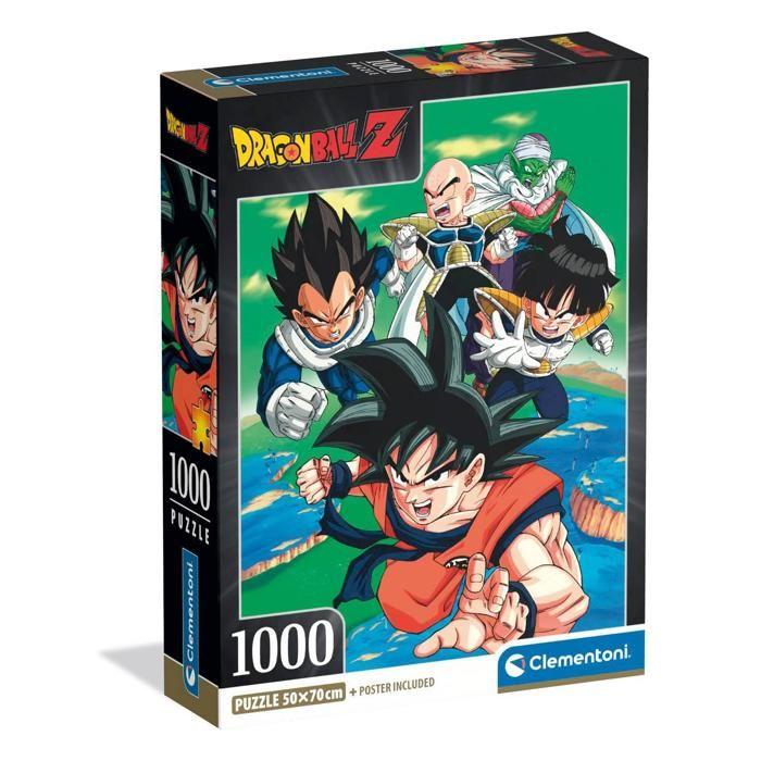 Puzzle - CLEMENTONI - Dragon Ball Z - 1000 pièces - Multicolore - 12 ans et plus