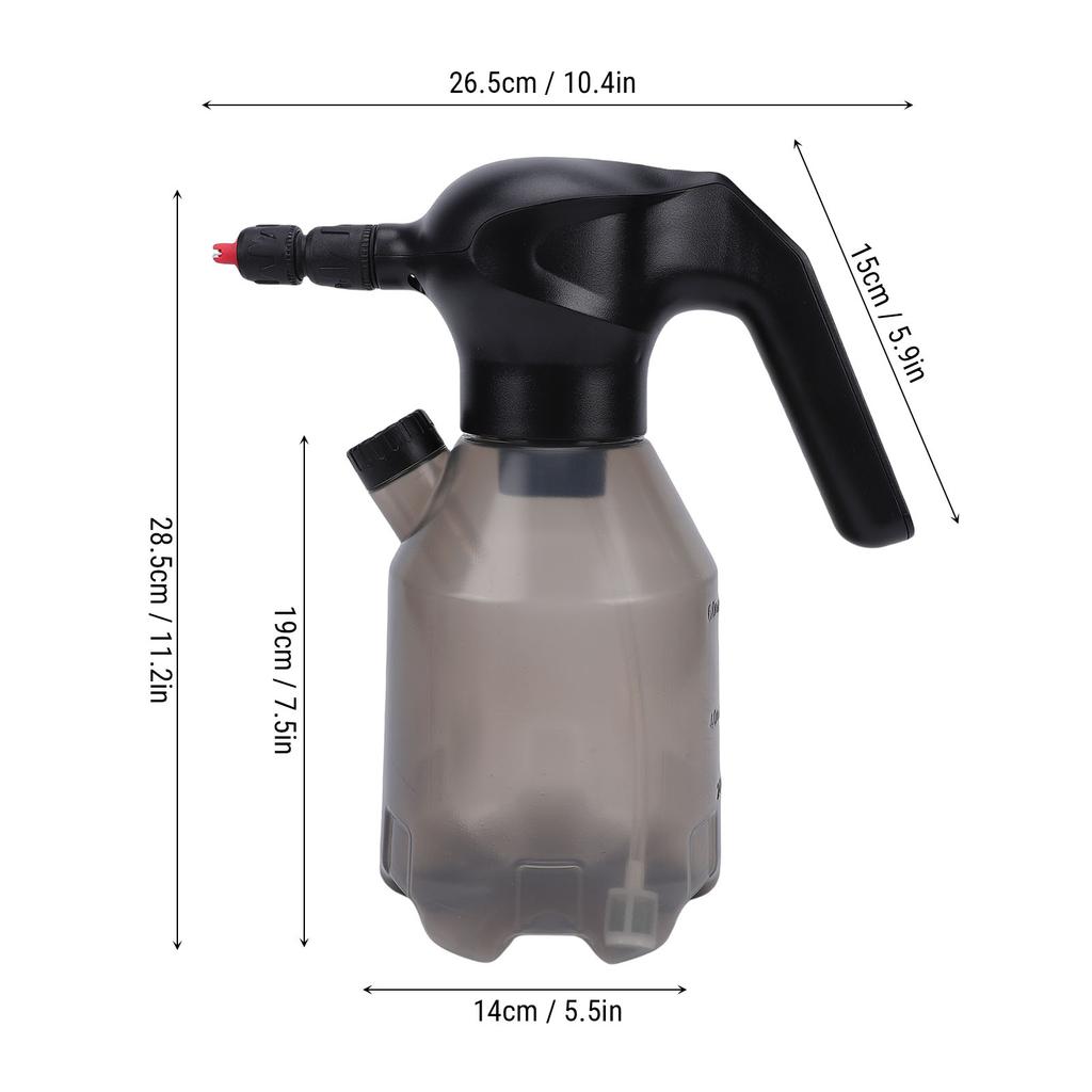 Electric Foam Sprayer Multifunctional Car Soap Foam Pump Sprayer Rechargeable Cordless Handheld Foam Cannon