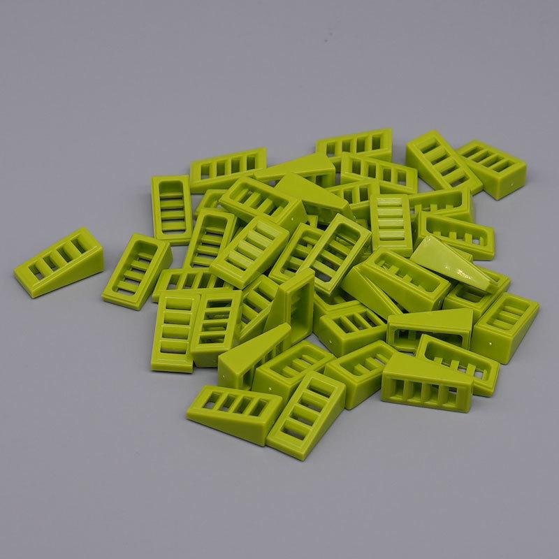 

Handmade 18° Inclined Striped Brick Building Blocks Compatible with 61409
