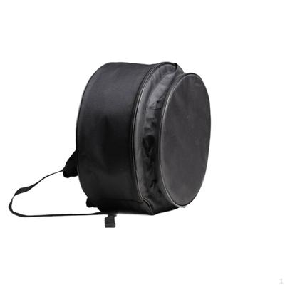 Snare Drum Case Thickened Round Oxford Material Musical Equipment for Drummers, Transport,