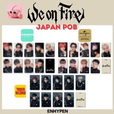 VORBESTELLUNG &TEAM We on Fire 3. EP JAPAN POB Offizielle Fotokarte undteam Weverse