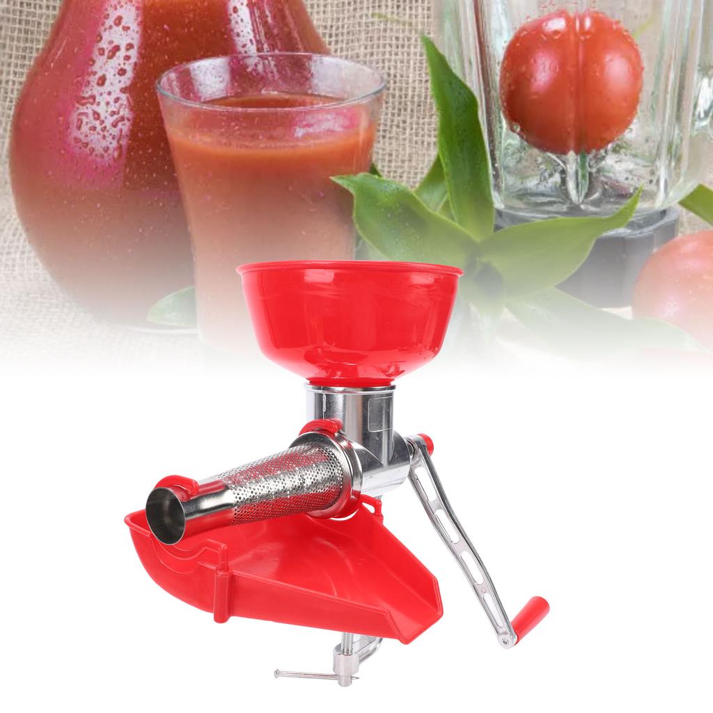 Manuelle Tomatenpassiermaschine Aluminiumlegierung Mehrzweck Tomatensaucenbereiter Lebensmittelmühle für Gemüse Ingwer Früchte Sauce
