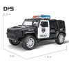 Spielen Sie mit Ihnen Polizeiauto Fahrzeug Pull Back Truck Modell Kinder Spielzeug Weihnachtsgeschenk