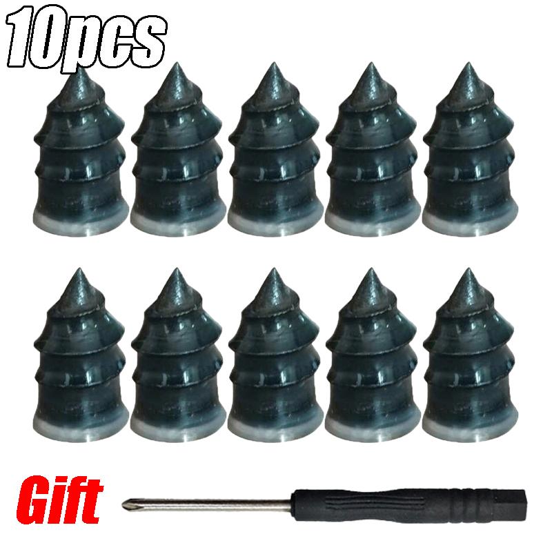 100pcs Car Motorcycle Vacuum Tyre Repair Nails Truck Scooter Bike UniversalTire Puncture Repair Rubber Metal Nails Accessories