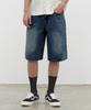 DECET Cr Wide Denim Shorts Dcpt035Crblueb