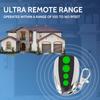 M12 Remote Control 4-Button for Automatic Swing Sliding Gate Opener Wireless Transmitter Key Fobs Security Gate Controller