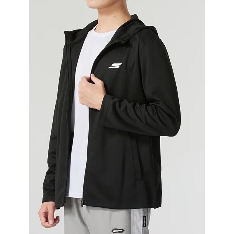Skechers Men s Outdoor Fitness Running Training Knitted Jacket S