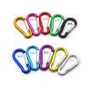 1/11/11pcs Aluminum Carabiner Key Chain Clip Outdoor Camping Keyring Snap Hook Water Bottle Buckle Kit Climbing Accessories