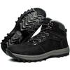 HUIZUMEI Men's Waterproof Winter Snow Boots