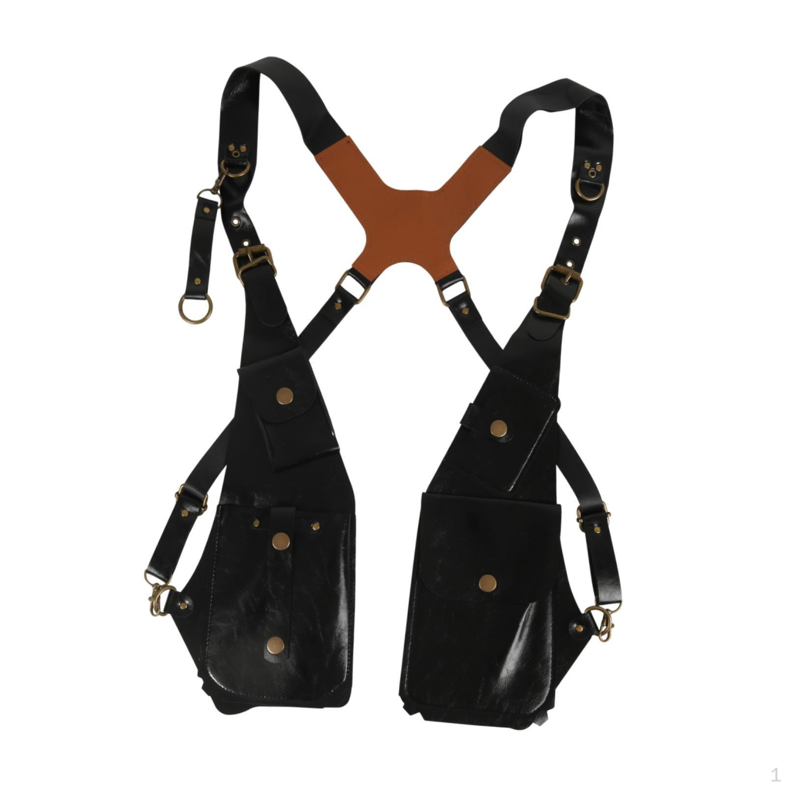 

Сумка через плечо подмышкой для бега, косплея, покупок, спорта на открытом воздухе чёрный