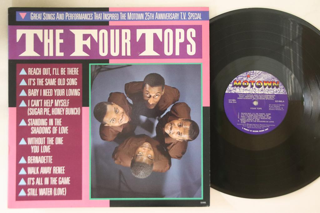 LP Record FOUR TOPS - Great Songs And Performances That I 5314ML MOTOWN 1983 US Soul/Funk Used