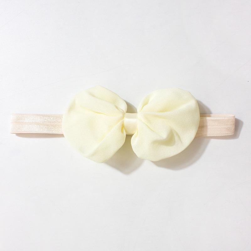 Children's headband hair accessories, chiffon bow elastic headband, newborn baby headband flower headscarf