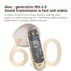 Long Wireless Bluetooth-compatible Earbuds For Conference Study 8Hrs Use Emergency Phone Charging Feature