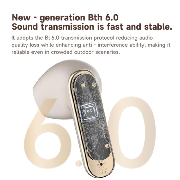 Long Wireless Bluetooth-compatible Earbuds For Conference Study 8Hrs Use Emergency Phone Charging Feature