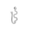 Vintage Goldfarbe Drache Schmetterling Fake Nasenring für Frauen Afrika Kupfer Helix U-Form Faux Nasenring Piercing Körperschmuck