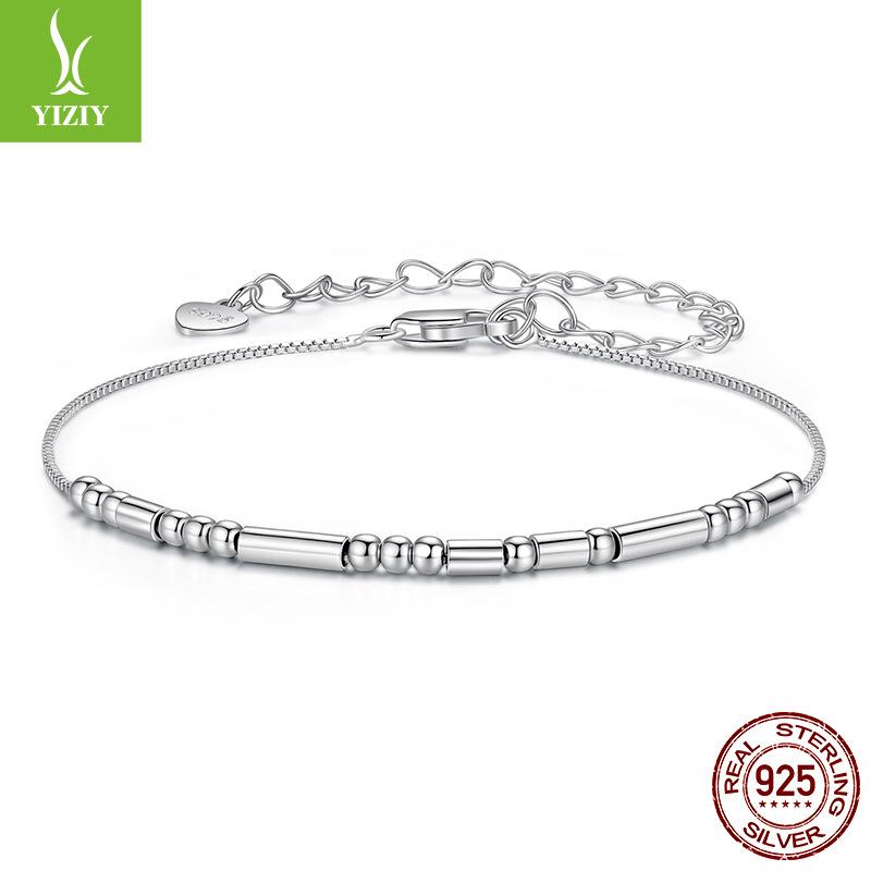 Morse Code I Love You Bracelet Valentine'S Day Gift S925 Sterling Silver Personalized Bracelet For Girlfriend