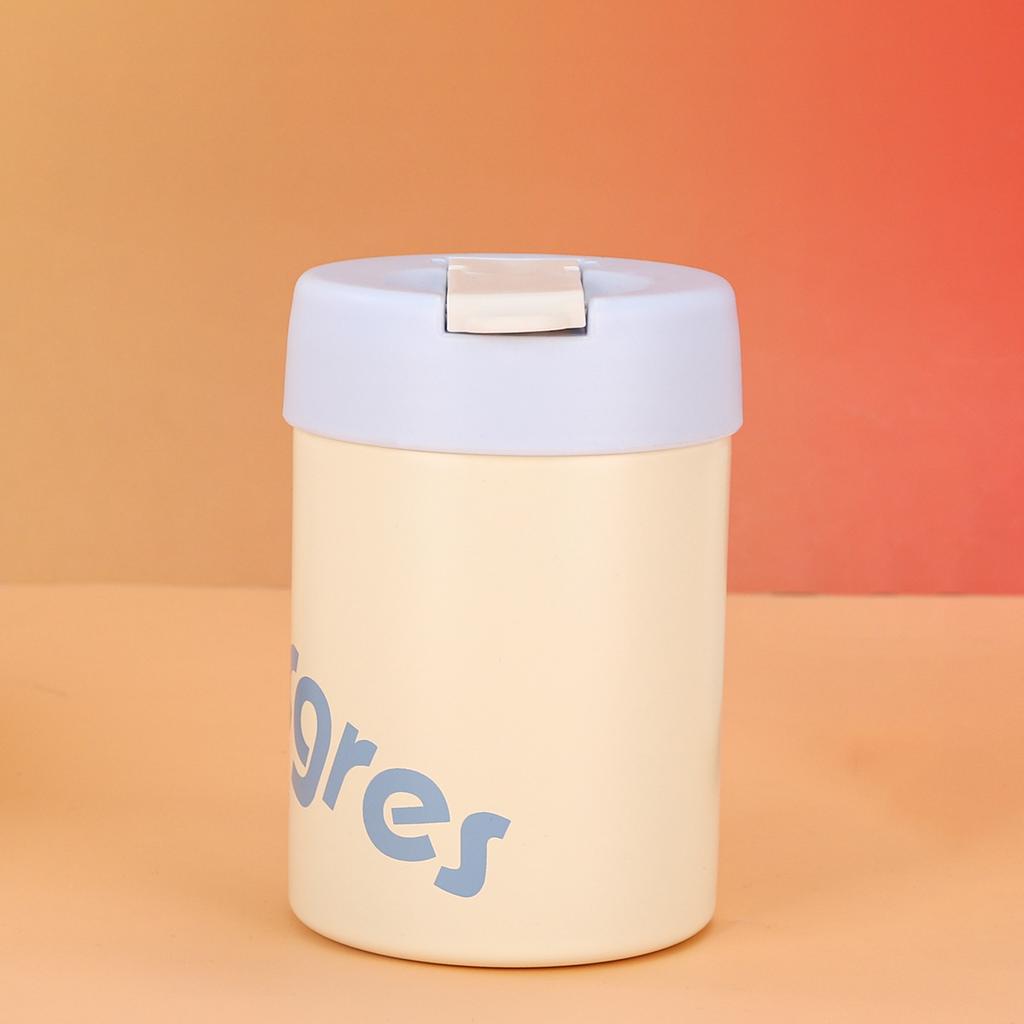 New Stainless Steel Straight Drink Ton Ton Cup Mini Car Portable Thermos Cup High Appearance Level Girl Sippy Cup