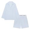 [Heo Young-ji’s Beep-Hind] Merry Seasonless Pajama Set – Sky Blue & White