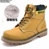 New Martin boots men's tooling shoes casual popular men's and women's high-top velvet snow boots