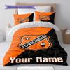Name Custom FC Volendam Pattern Bedding Set Quilt Cover Pillowcase Home Decor Gift (1 * duvet cover + 2 * pillowcase, without core)