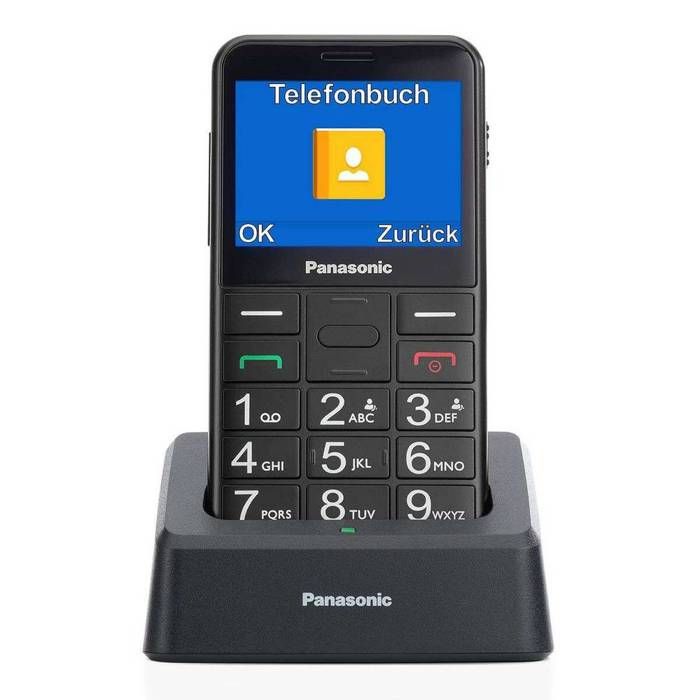 Panasonic KX-TU155EXBN Mobilní telefon pro seniory černý